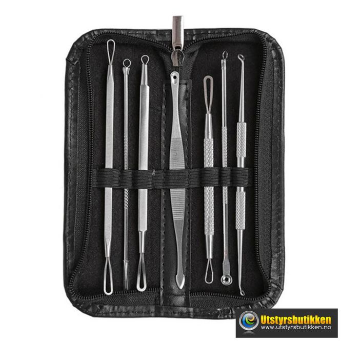 Hovedbilde Hudorm fjerner sett i 7 deler