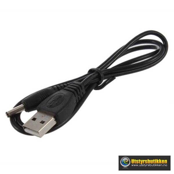 USB Ladekabel Til Hodelykt Utstyrsbutikken