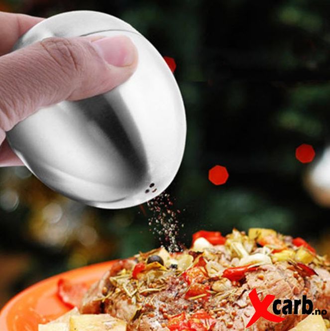 Hovedbilde Salt og Pepperbøsse i rustfritt stål