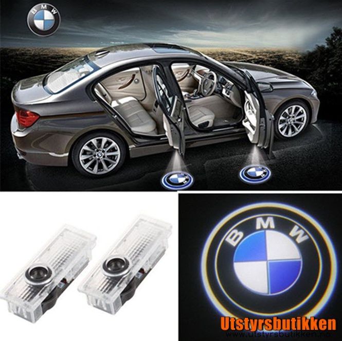 Hovedbilde Dørlys med BMW logo