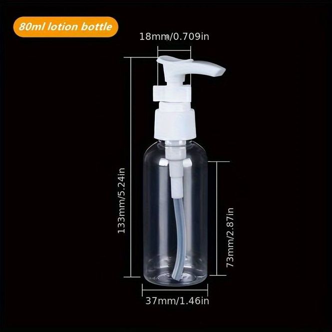 Hovedbilde Mini pumpeflaske 80 ml